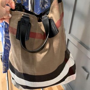 Burberry duffel